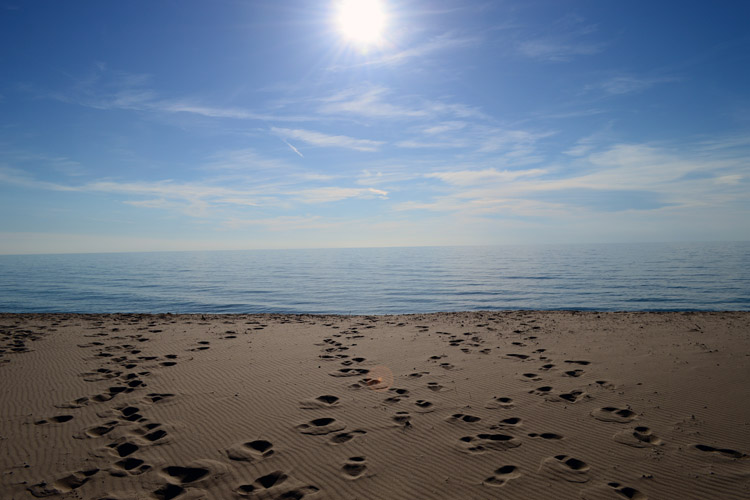 Lake Michigan.