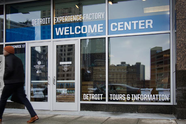 Detroit Experience Factory's new welcome center